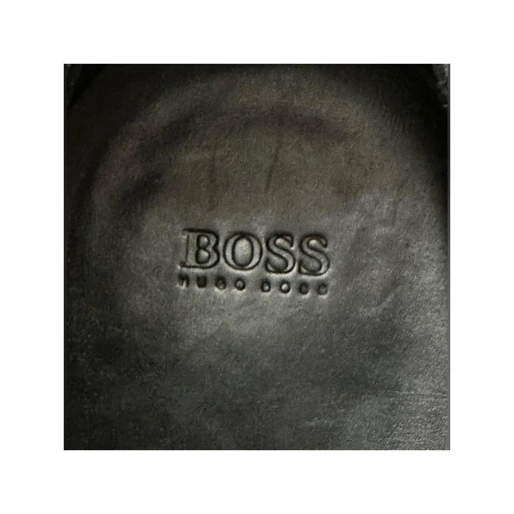 ✨ Hugo Boss Black Leather Oxford Verona Dress Shoes Men 11 ✨